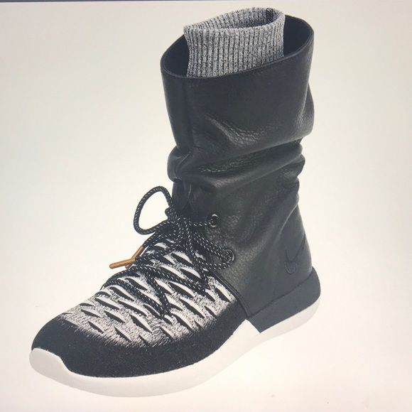 Nike Roshe Two Hi Flyknit Sneaker boots - Picture 6 of 8